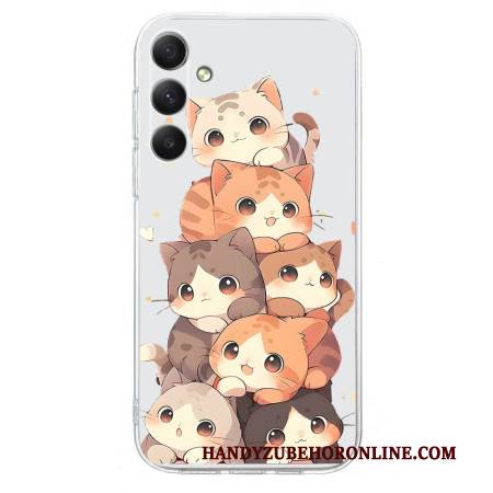 Hülle Für Samsung Galaxy S26 Mehrere Kätzchen