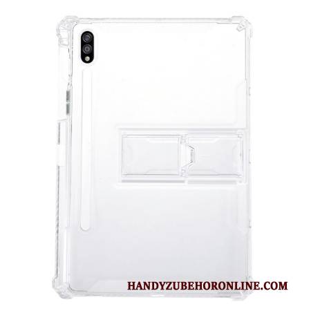 Hülle Für Samsung Galaxy Tab S10 Fe Transparenter Ständer