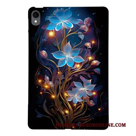 Hülle Für Samsung Galaxy Tab S11 Blaue Blumen