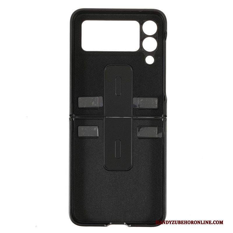 Hülle Für Samsung Galaxy Z Flip 3 5G Flip Case Dreifarbiger Kartenhalter