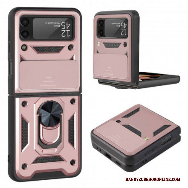 Hülle Für Samsung Galaxy Z Flip 3 5G Flip Case Hybrid Mit Ringunterstützung