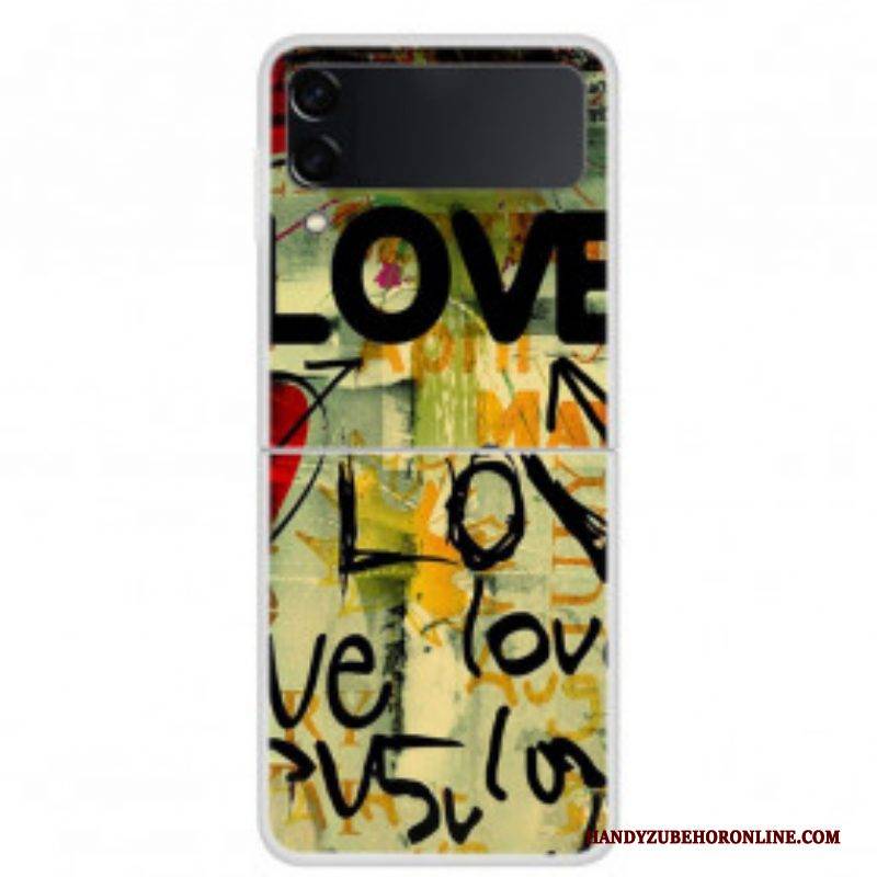 Hülle Für Samsung Galaxy Z Flip 3 5G Flip Case Liebe Und Die Liebe