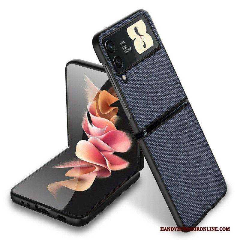 Hülle Für Samsung Galaxy Z Flip 3 5G Flip Case Stoffstruktur