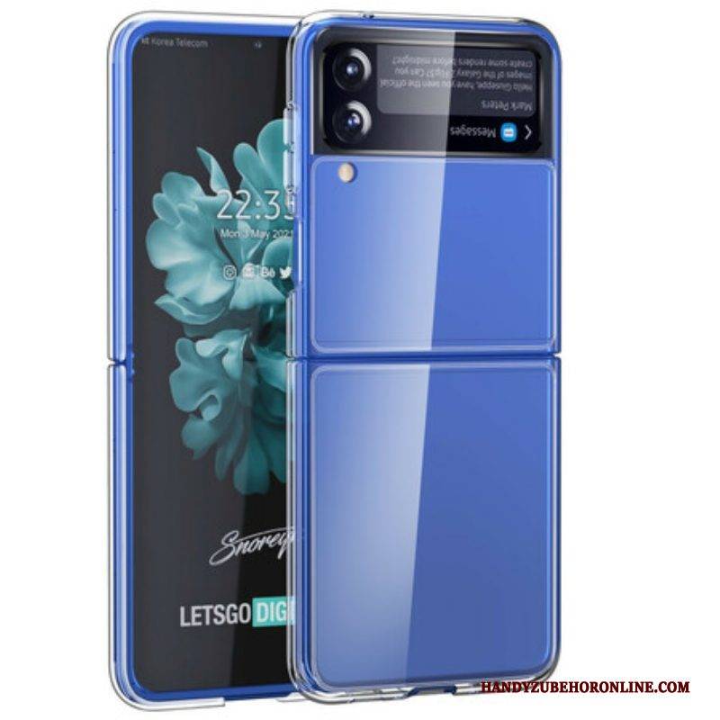 Hülle Für Samsung Galaxy Z Flip 3 5G Flip Case Transparent