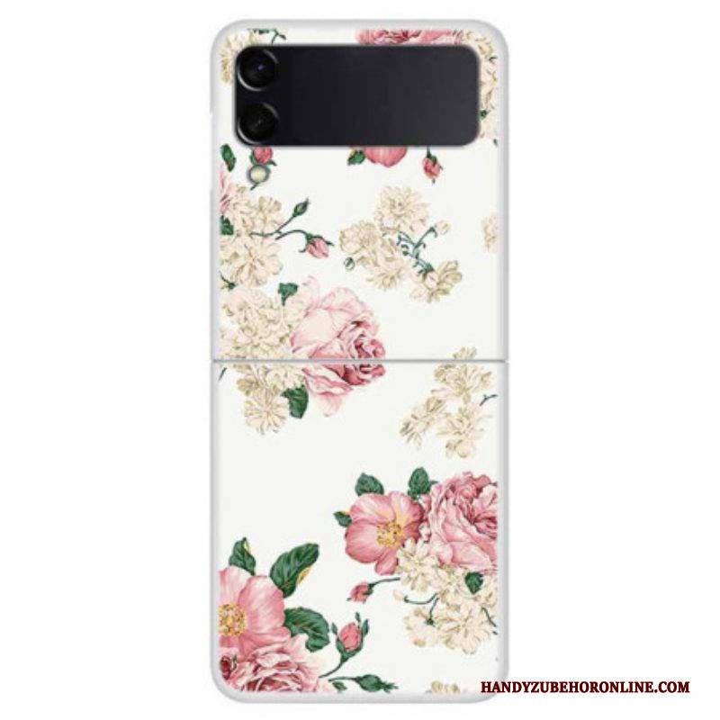 Hülle Für Samsung Galaxy Z Flip 4 Flip Case Freiheitsblumen