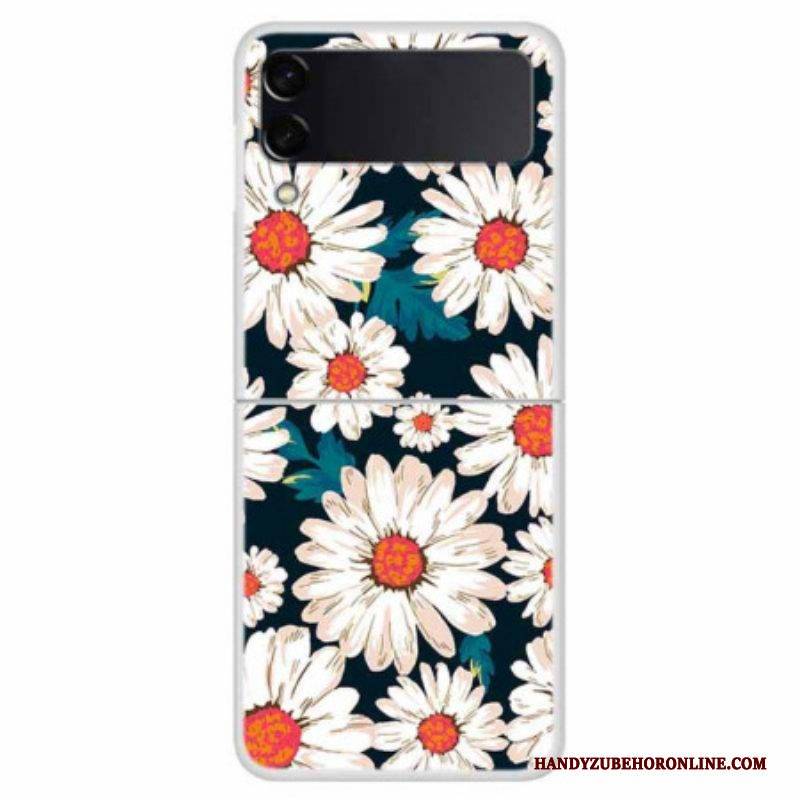 Hülle Für Samsung Galaxy Z Flip 4 Flip Case Gänseblümchen