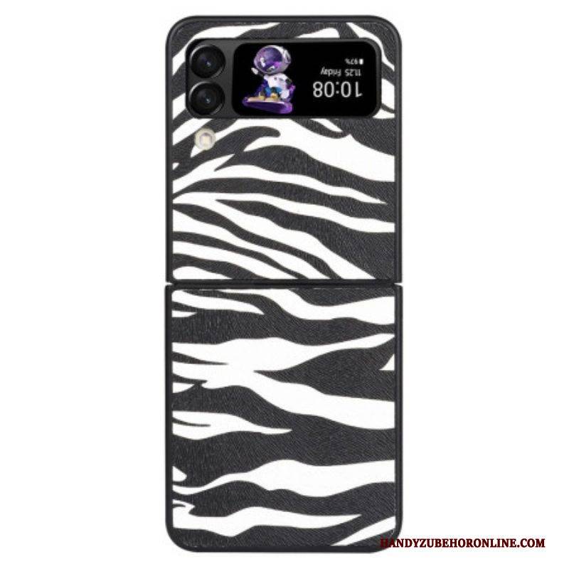 Hülle Für Samsung Galaxy Z Flip 4 Flip Case Zebra