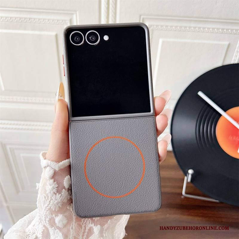 Hülle Für Samsung Galaxy Z Flip 7 Magsafe Orange Ring-kompatibel