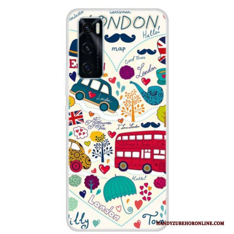 Hülle Für Vivo Y70 Londoner Leben