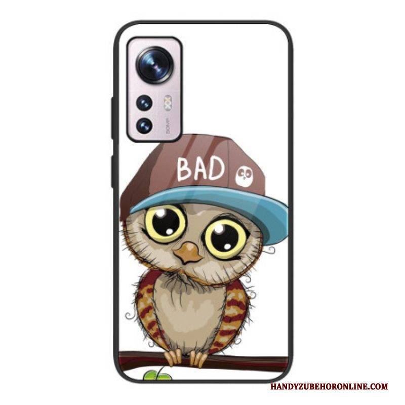 Hülle Für Xiaomi 12 / 12X Bad Owl Gehärtetes Glas