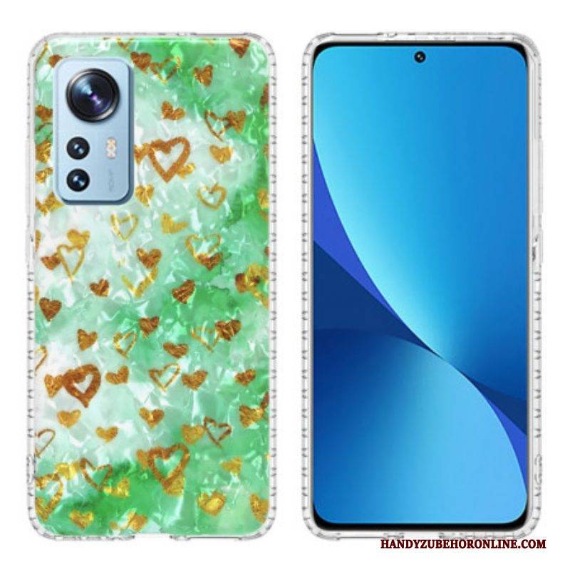 Hülle Für Xiaomi 12 / 12X Stilvolle Herzen