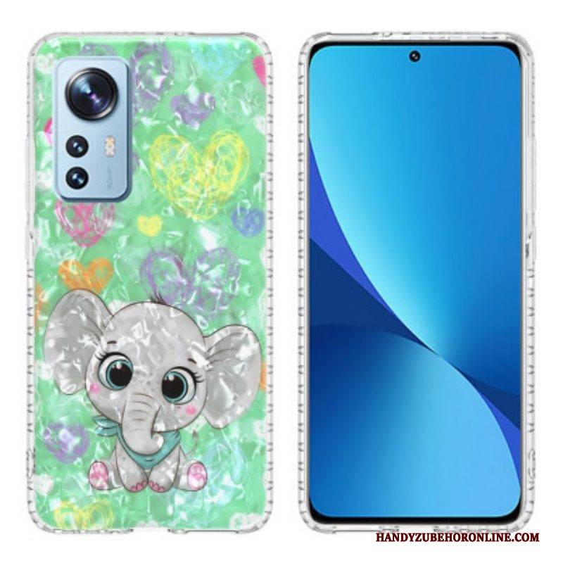 Hülle Für Xiaomi 12 / 12X Stilvoller Elefant