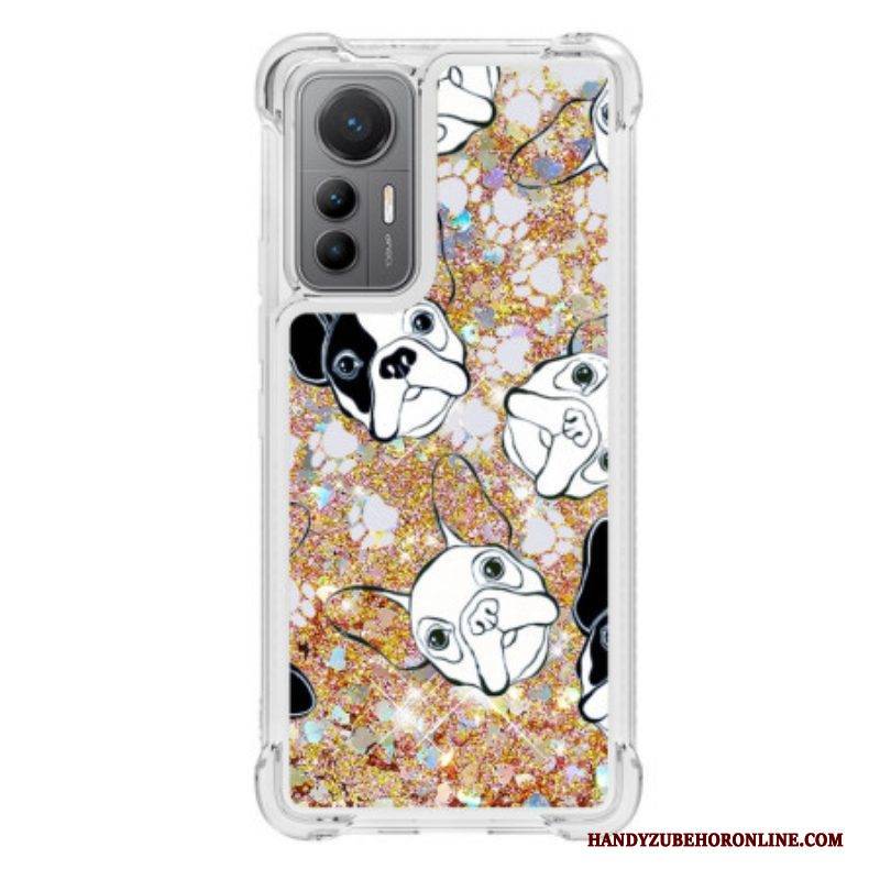 Hülle Für Xiaomi 12 Lite Pailletten Herr Hund