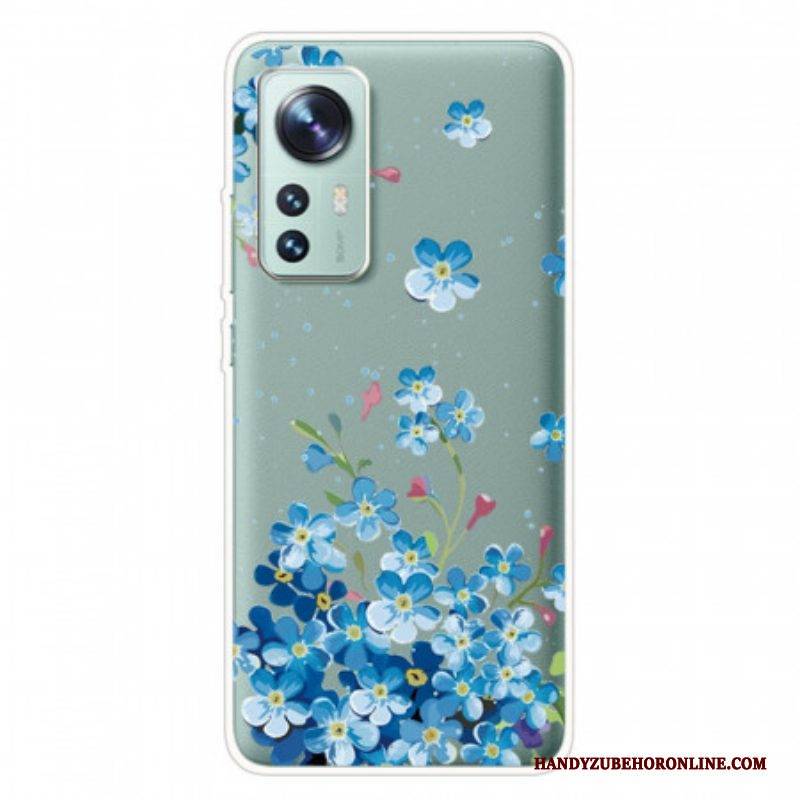 Hülle Für Xiaomi 12 Pro Blaue Blumen