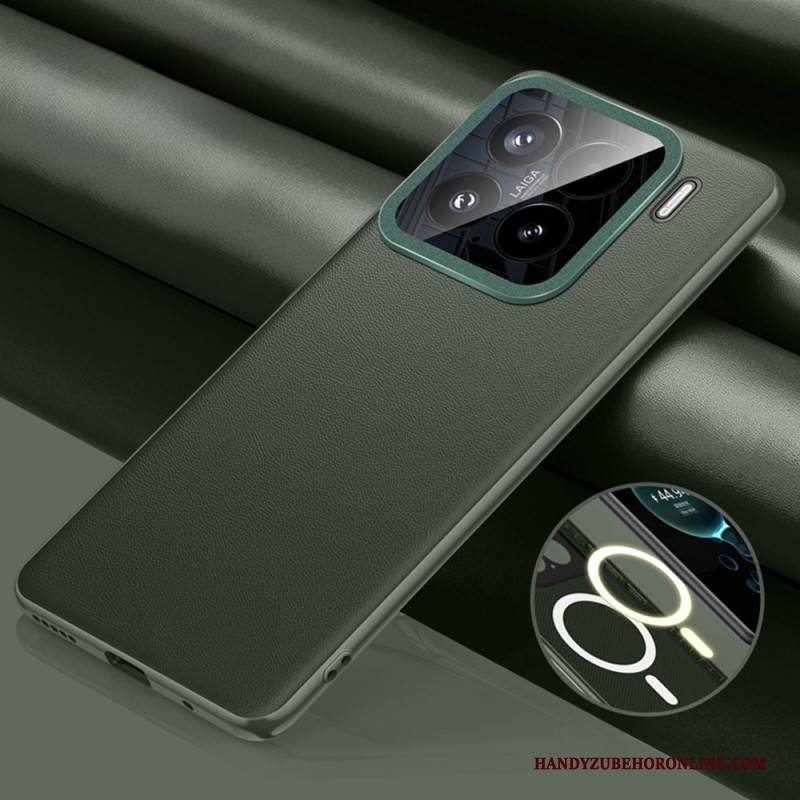 Hülle Für Xiaomi 15 Magsafe-kompatible Lederoptik