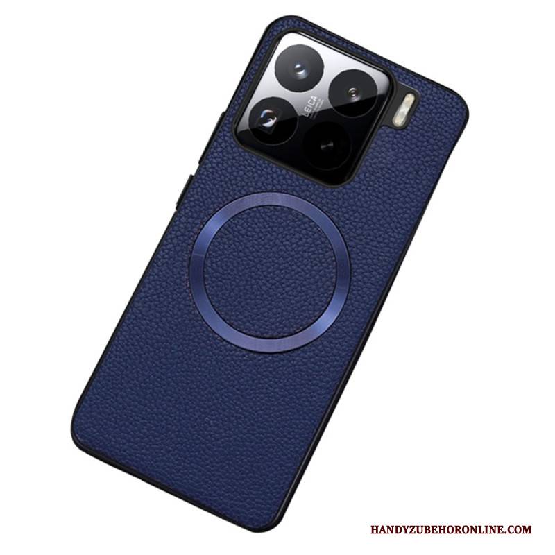 Hülle Für Xiaomi 15 Magsafe-kompatibles Kunstleder Mit Struktur