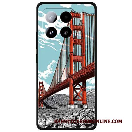 Hülle Für Xiaomi 15 Pro Goldenes Tor Brücke