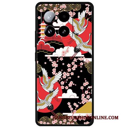 Hülle Für Xiaomi 15 Vier Kraniche Im Flug