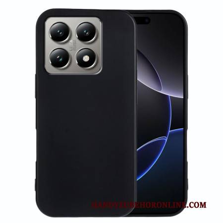 Hülle Für Xiaomi 15t Schwarzes Silikon