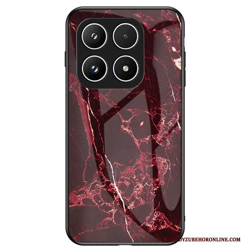 Hülle Für Xiaomi 17 Gehärtetes Glas Mit Marmormuster