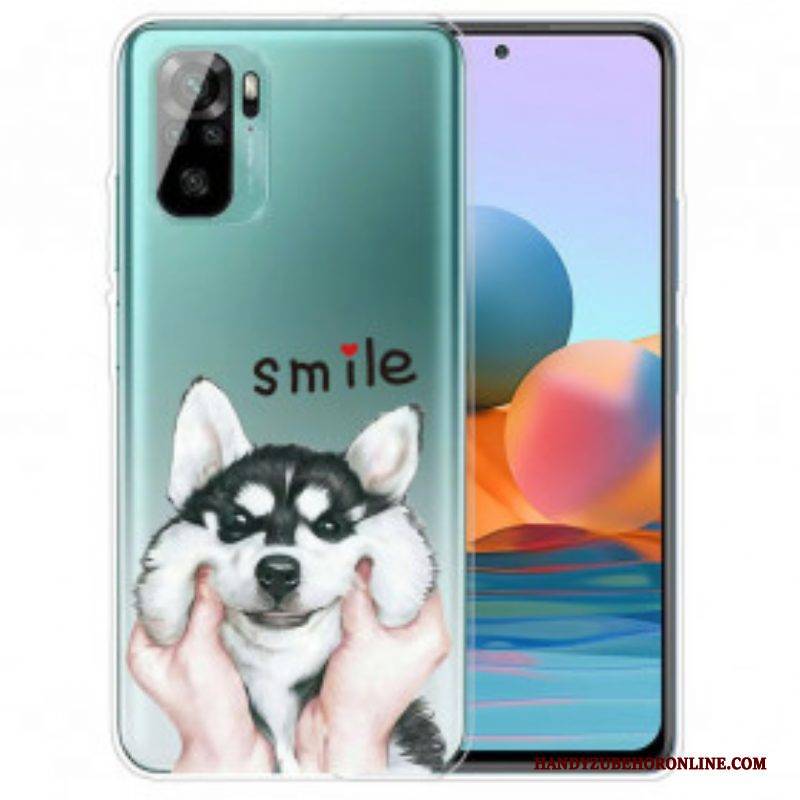 Hülle Für Xiaomi Redmi Note 10 / 10S Lächle Hund