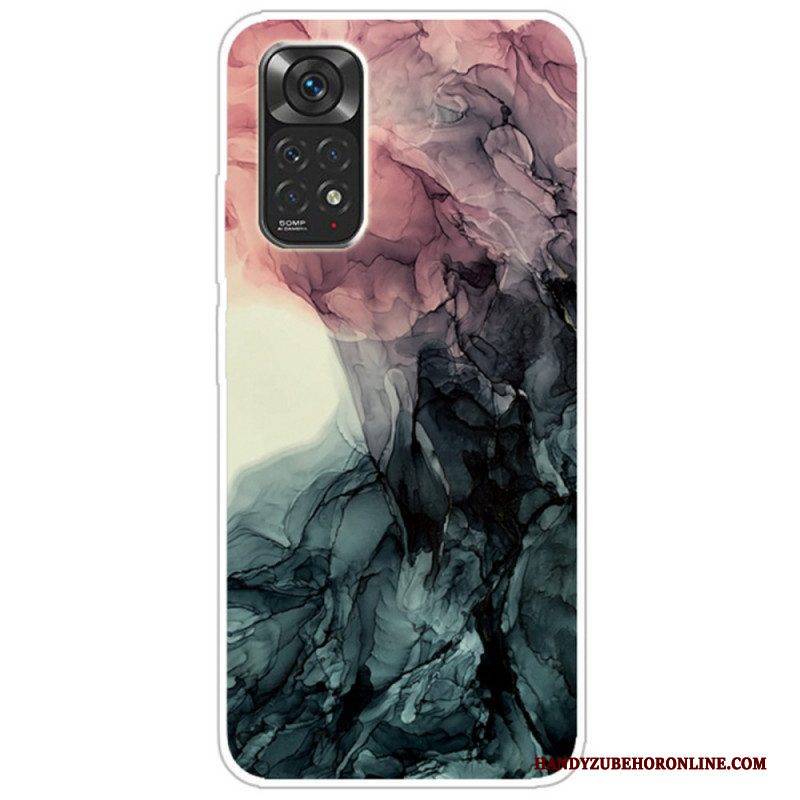 Hülle Für Xiaomi Redmi Note 11 / 11S Farbiger Marmor