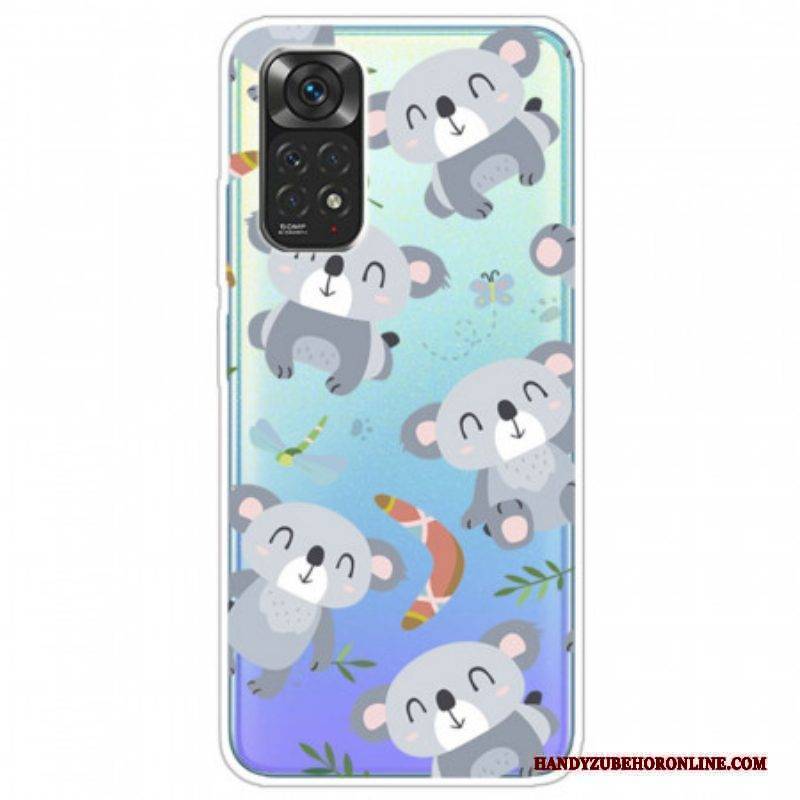Hülle Für Xiaomi Redmi Note 11 Pro / 11 Pro 5G Kleine Graue Koalas