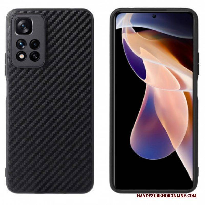 Hülle Für Xiaomi Redmi Note 11 Pro Plus 5G Kohlefaser