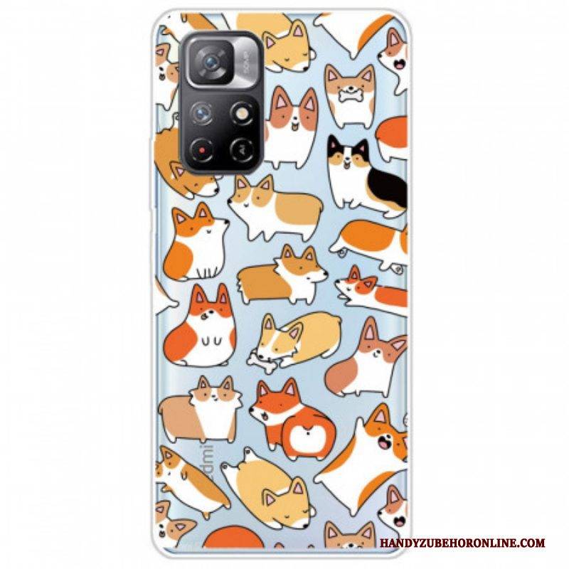 Hülle Für Xiaomi Redmi Note 11 Pro Plus 5G Mehrere Hunde