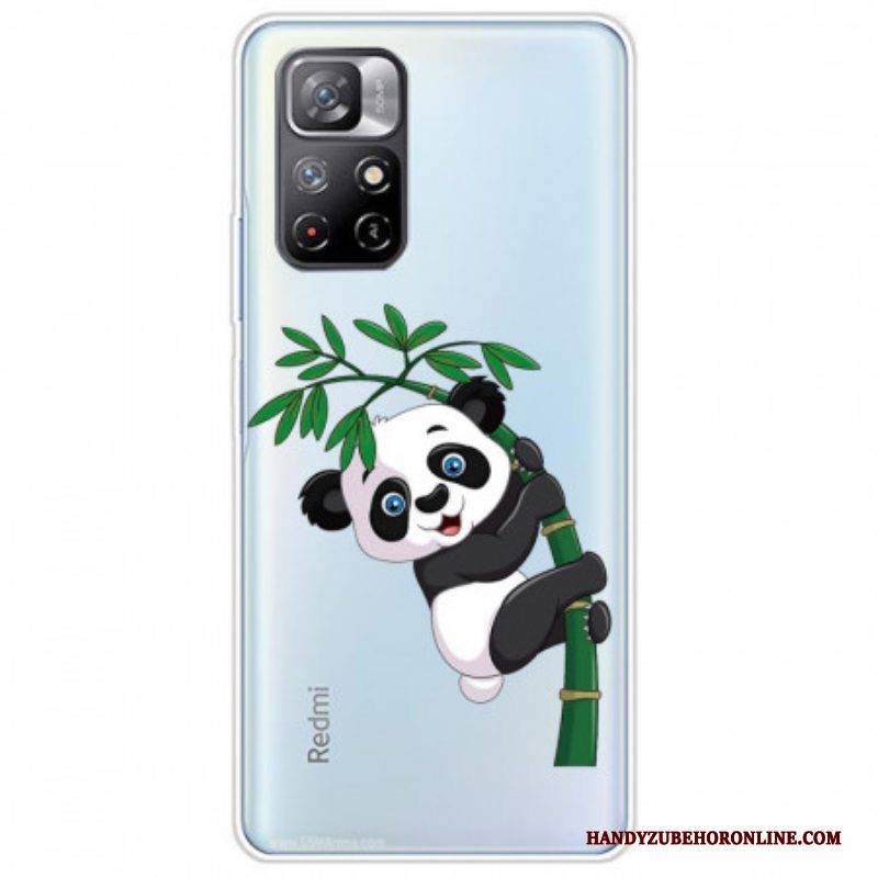 Hülle Für Xiaomi Redmi Note 11 Pro Plus 5G Panda Auf Bambus