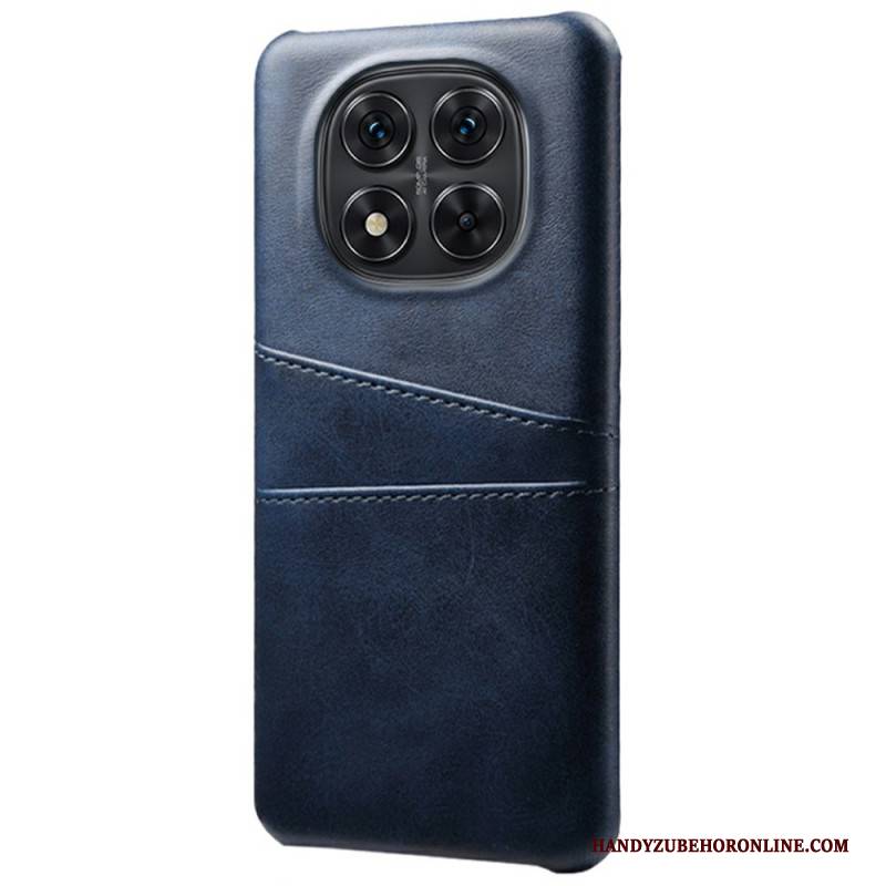 Hülle Für Xiaomi Redmi Note 14 Pro 5g Doppelter Kartenhalter In Lederoptik