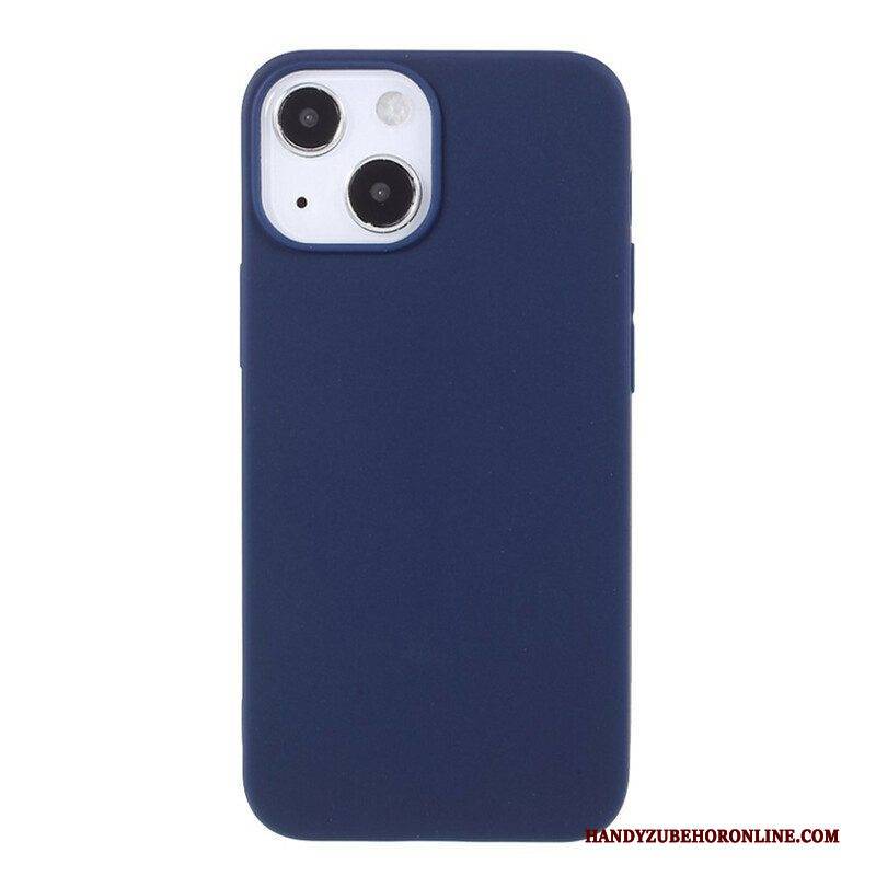 Hülle Für iPhone 13 Mini Flexible Silikonmatte