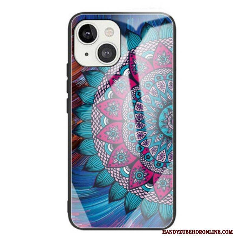 Hülle Für iPhone 13 Mini Mandala-gehärtetes Glas