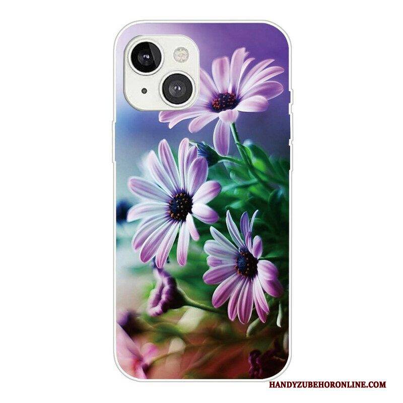 Hülle Für iPhone 13 Mini Realistische Blumen