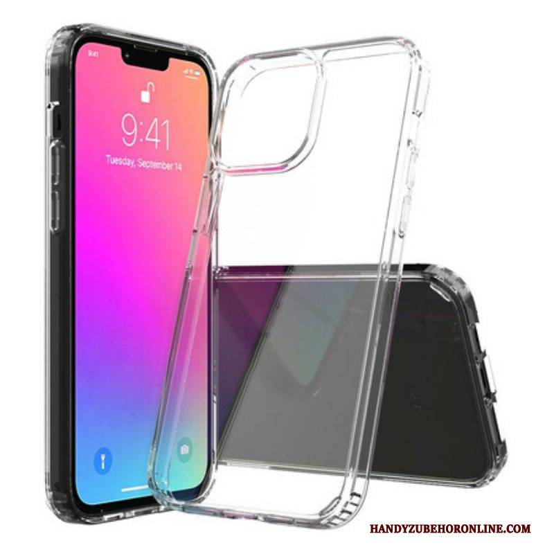 Hülle Für iPhone 13 Pro Max Transparenter Hybrid