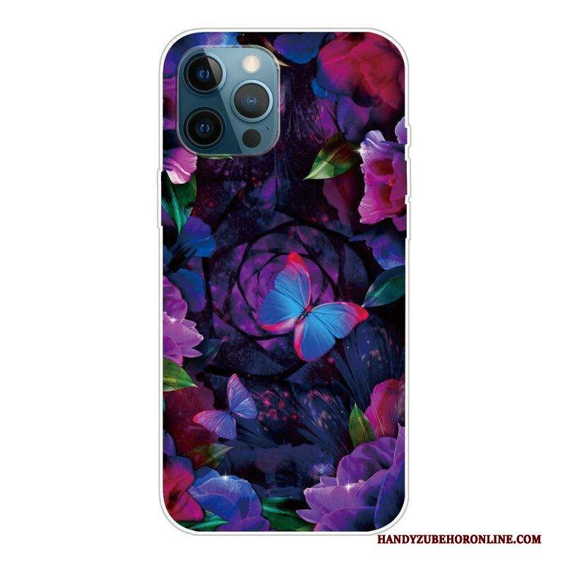 Hülle Für iPhone 13 Pro Variation Schmetterlinge