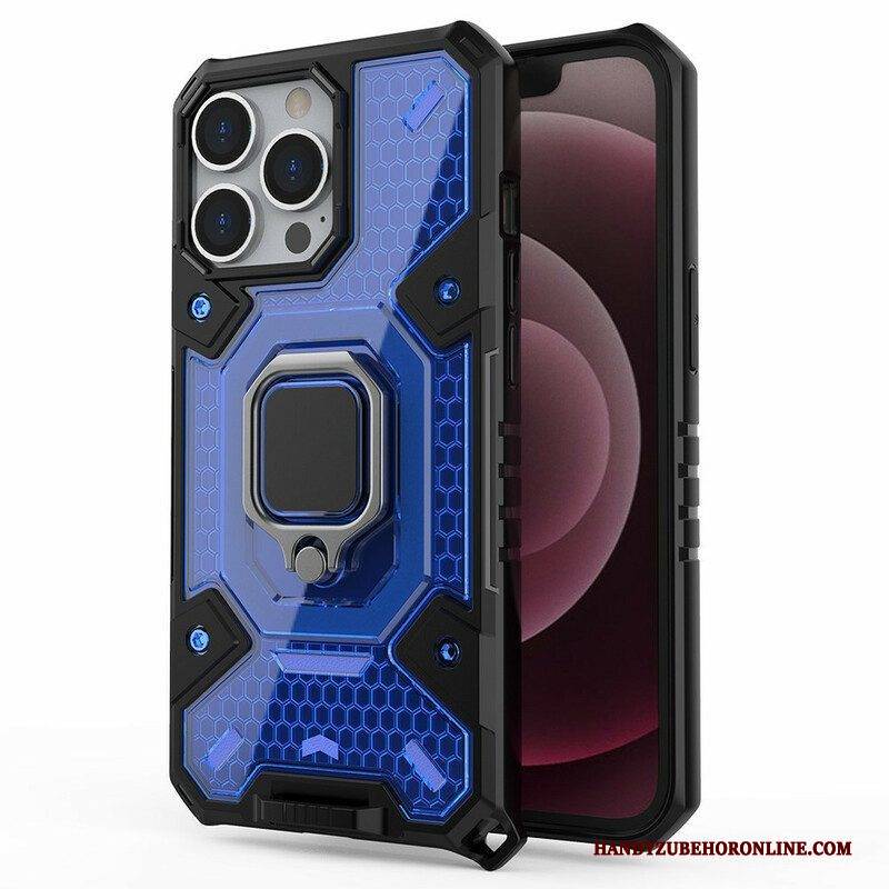 Hülle Für iPhone 13 Pro Wabe Mit Ring