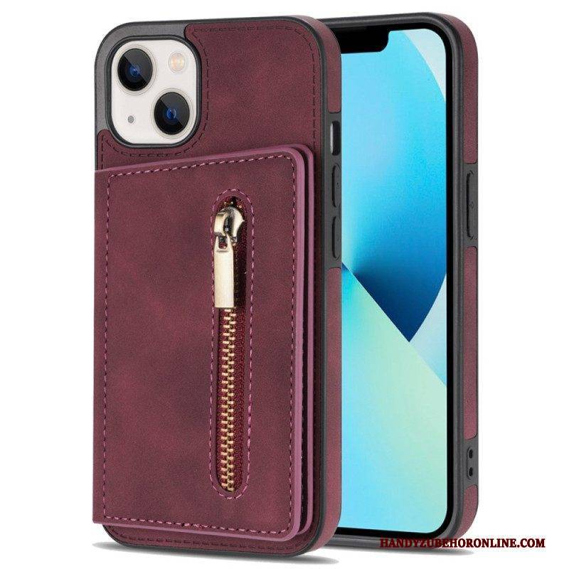 Hülle Für iPhone 14 Plus Kartenhalter / Halter / Münze