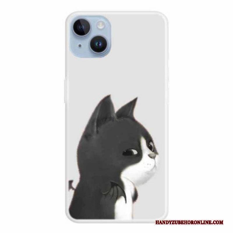 Hülle Für iPhone 15 Plus Teufelskatze