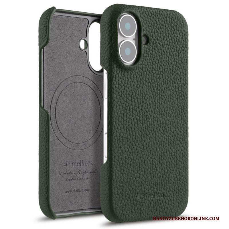 Hülle Für iPhone 17 Kompatibel Mit Magsafe Leder Und Mikrofaser