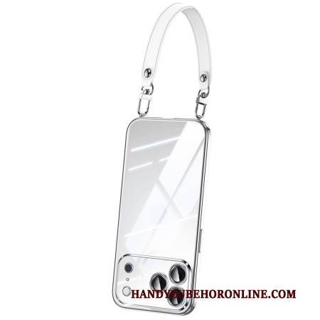 Hülle Für iPhone 17 Pro Max Transparent Mit Trageschlaufe
