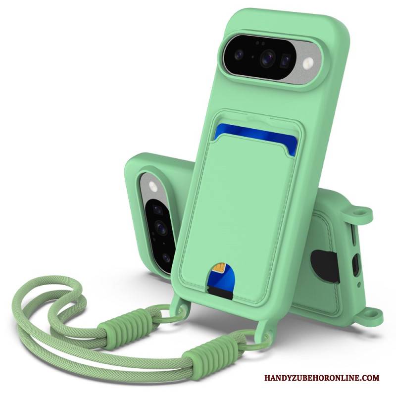 Hülle Google Pixel 10 / 10 Pro Kartenetui Mit Lanyard