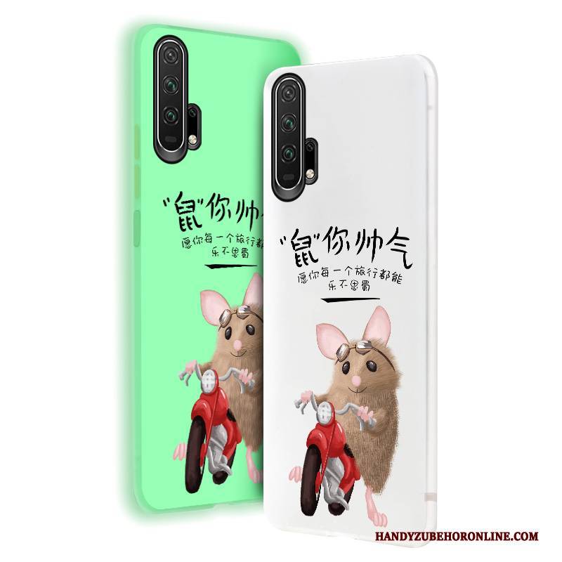 Hülle Honor 20 Pro Kreativ Anti-sturz Handyhüllen, Case Honor 20 Pro Mode Weiß Trend