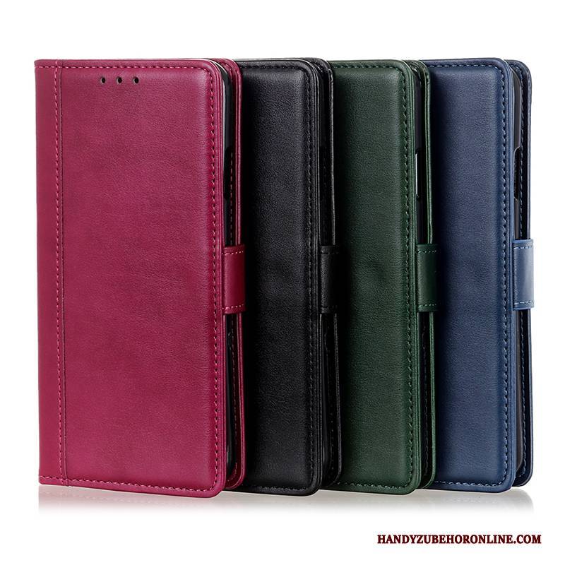 Hülle Honor 30 Pro Folio Handyhüllen Rot, Case Honor 30 Pro Leder Falten