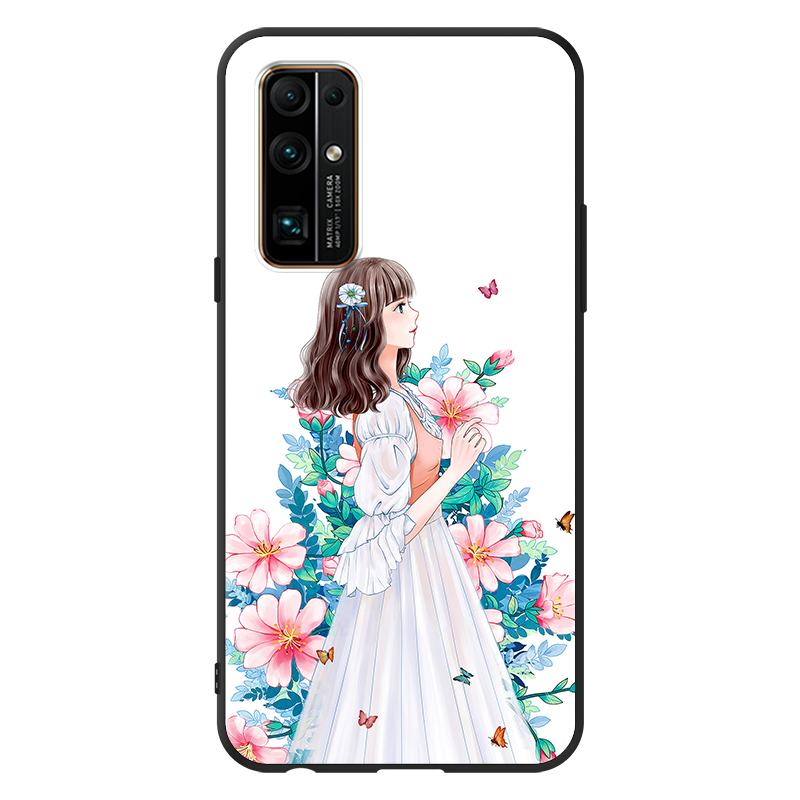 Hülle Honor 30 Taschen Handyhüllen Anti-sturz, Case Honor 30 Silikon Weiß