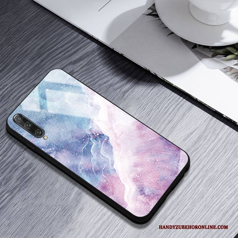 Hülle Honor 9x Pro Silikon Rosa Anti-sturz, Case Honor 9x Pro Schutz Glas Handyhüllen