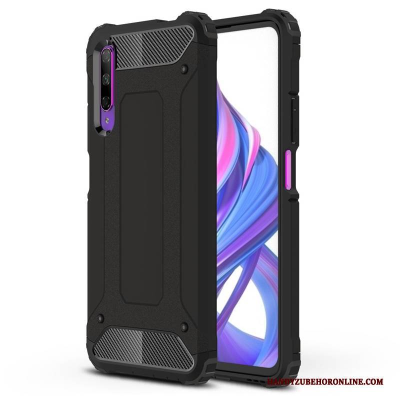 Hülle Honor 9x Pro Taschen Ballon Schwarz, Case Honor 9x Pro Schutz Anti-sturz Handyhüllen