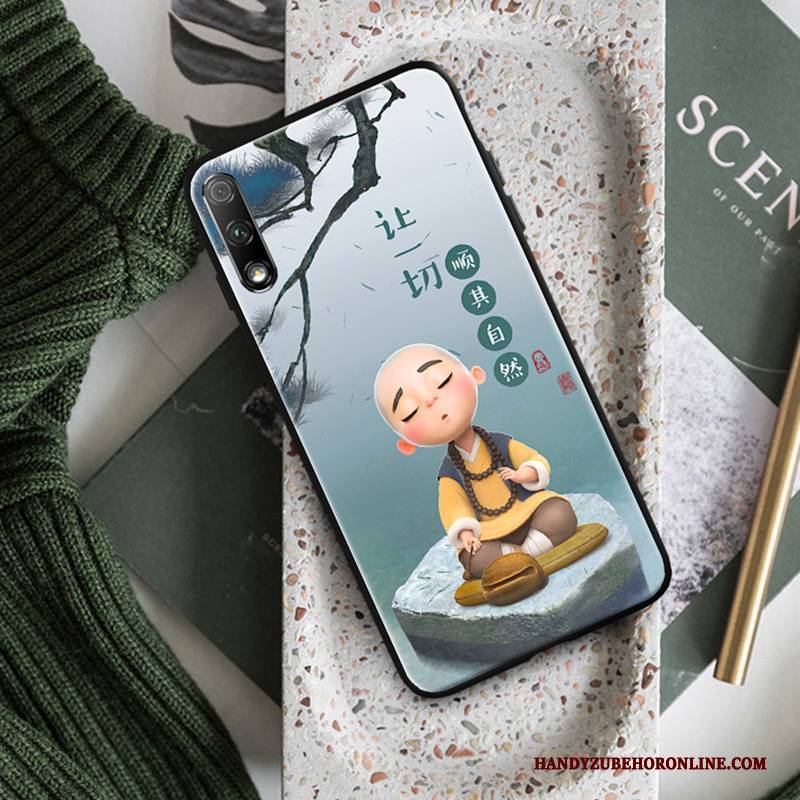 Hülle Honor 9x Silikon Chinesische Art Trendmarke, Case Honor 9x Weiche Anti-sturz Neu