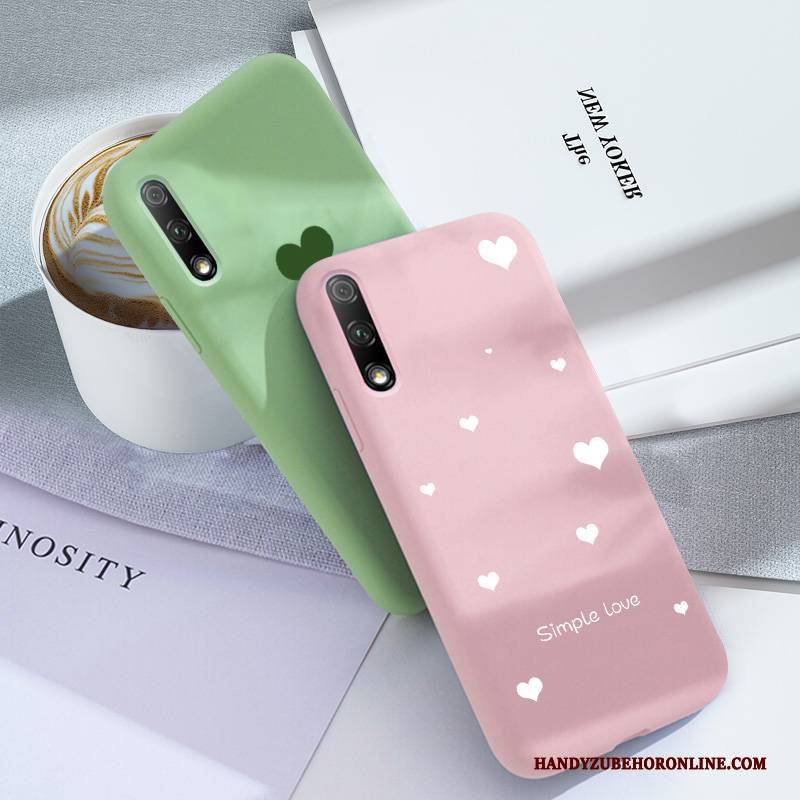 Hülle Honor 9x Taschen Persönlichkeit Handyhüllen, Case Honor 9x Schutz Anti-sturz Rosa