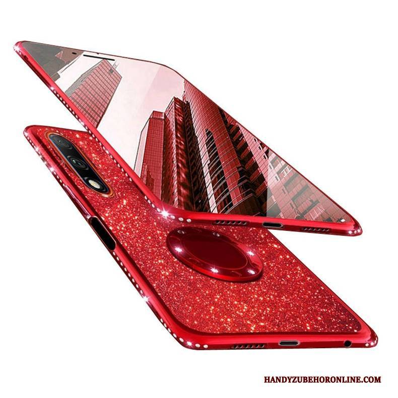 Hülle Honor 9x Weiche Handyhüllen Schlank, Case Honor 9x Silikon Rot Netto Rot